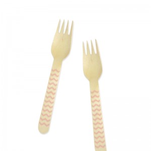 Fork - Chevron Pink